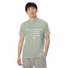 Load image into Gallery viewer, Unisex garment-dyed heavyweight t-shirt