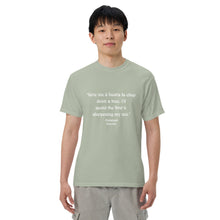 Load image into Gallery viewer, Unisex garment-dyed heavyweight t-shirt