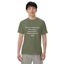 Load image into Gallery viewer, Unisex garment-dyed heavyweight t-shirt