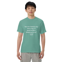 Load image into Gallery viewer, Unisex garment-dyed heavyweight t-shirt