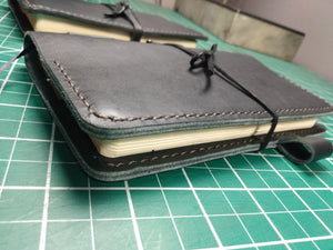 Handmade leather bound journal