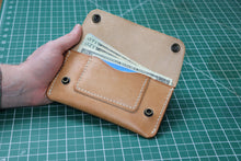 Load image into Gallery viewer, Leather Biker Wallet