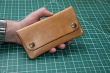 Load image into Gallery viewer, Leather Biker Wallet